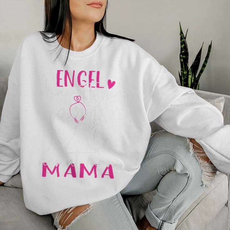 Women's Mama Engel Ohne Flügel Nennt Man Mama Beste Mutter Sweatshirt Frauen Geschenke für Sie