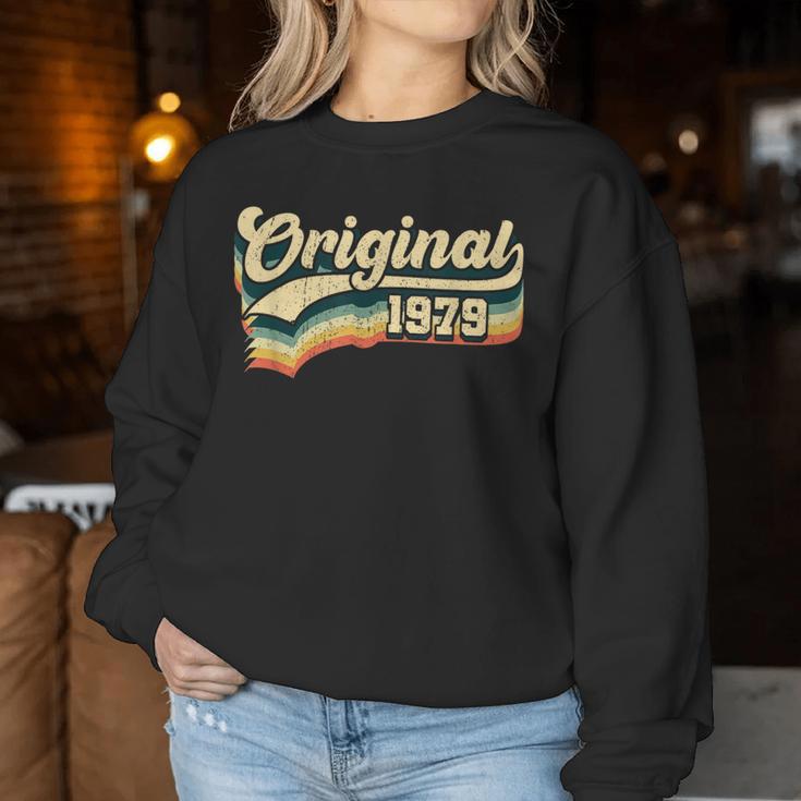 45Th Birthday Original Vintage Born In 1979 Women Sweatshirt Unique Gifts