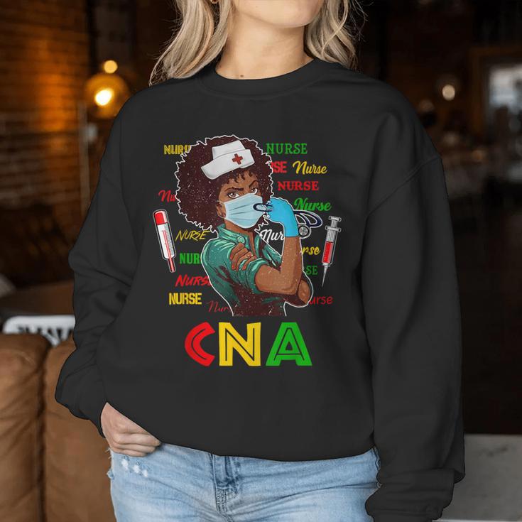 African American Nurse Black History Month Pride Black Women Women Sweatshirt Unique Gifts