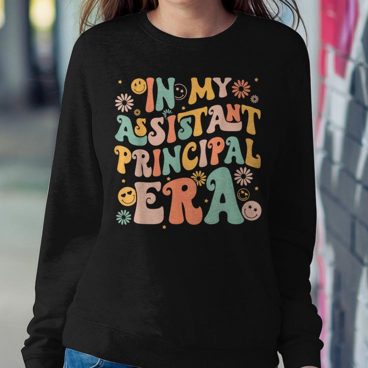 In My Assistant Principal Ap Era Groovy Ap Saying Women Sweatshirt Unique Gifts