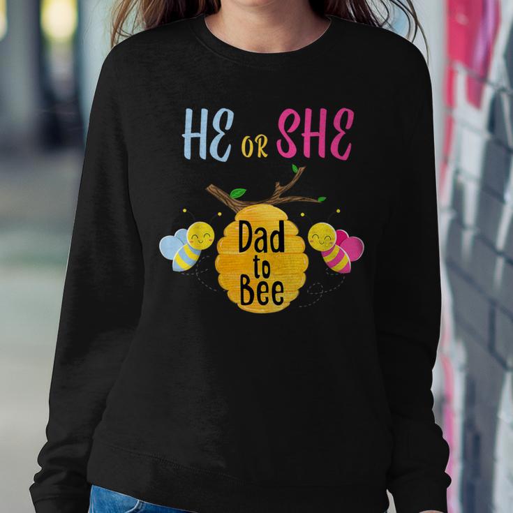 Bee Gender Reveal For Dad Bee Themed Party Women Sweatshirt Unique Gifts