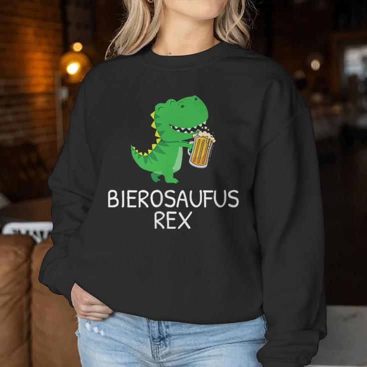 Beer Saufen Bierosaufus Rex Sauf Party Sweatshirt Frauen Lustige Geschenke