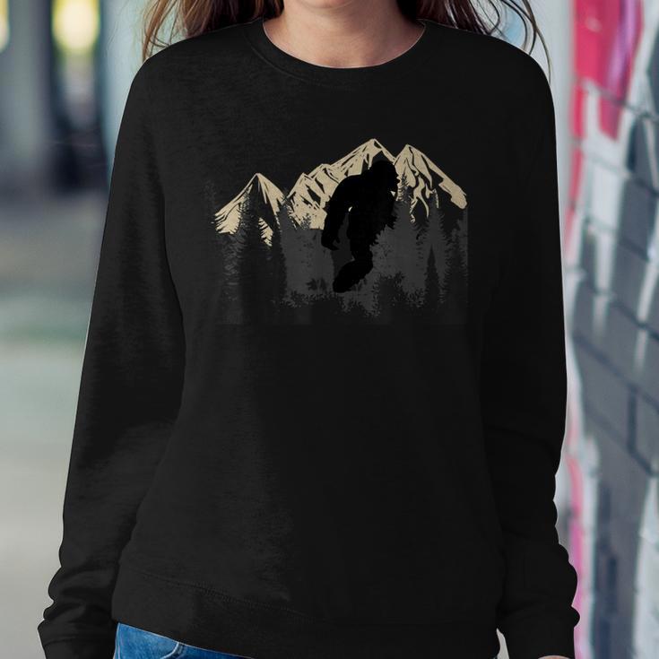 Bigfoot Sasquatch And Trip Hiking Lovers Women Sweatshirt Unique Gifts