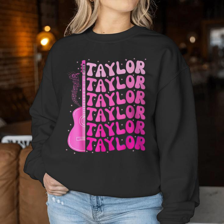 Birthday Taylor First Name Personalized Birthday Party Women Sweatshirt Personalized Gifts