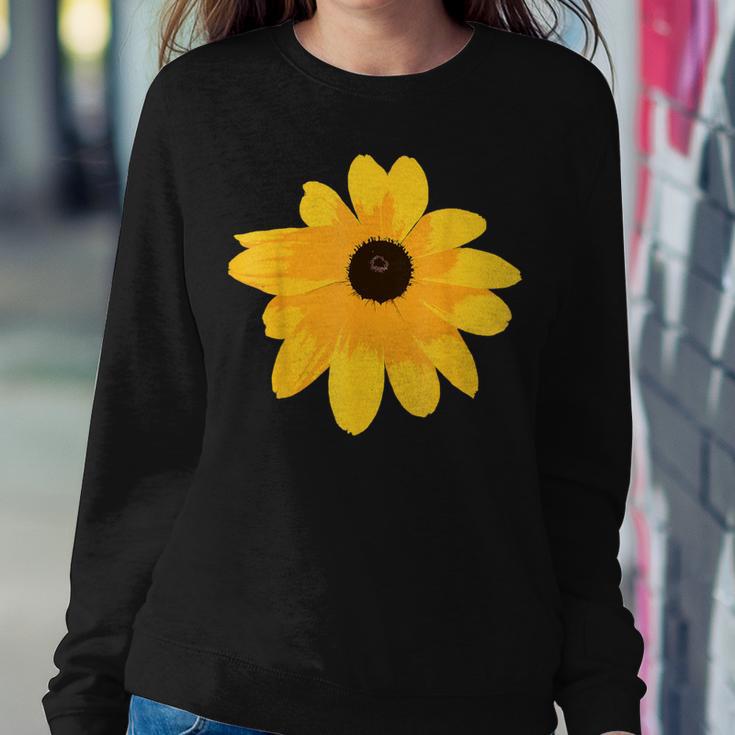 Black Eyed Susan Giant Yellow Flower Print Women Sweatshirt Unique Gifts