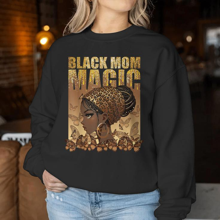Black Mama Mom African American Women Sweatshirt Funny Gifts