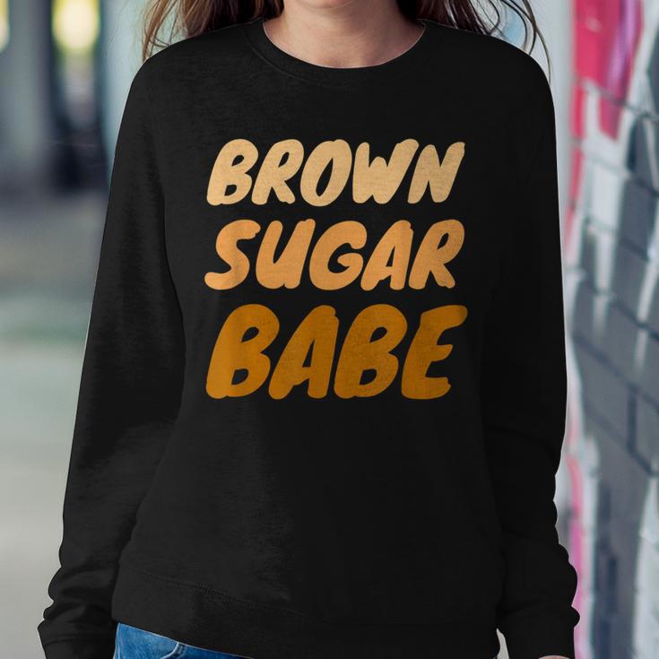 Black Pride Brown Sugar Babe Melanin Women Sweatshirt Unique Gifts