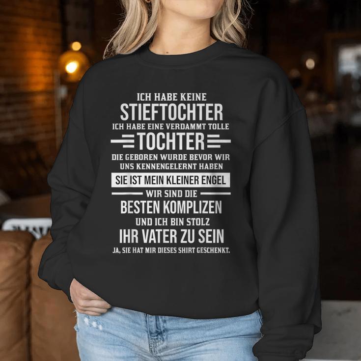 Bonus Papa Stepfather Ich Habe Keine Stepdaughter Sweatshirt Frauen Lustige Geschenke