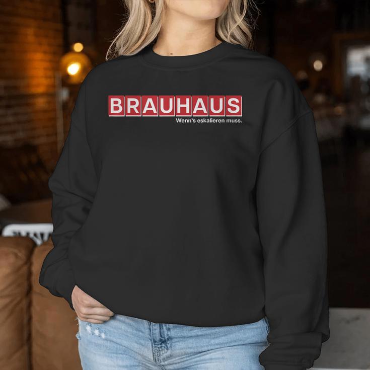 Brauhaus Party Hardware Store Craftsmen Drinking Beer Fun Sweatshirt Frauen Lustige Geschenke