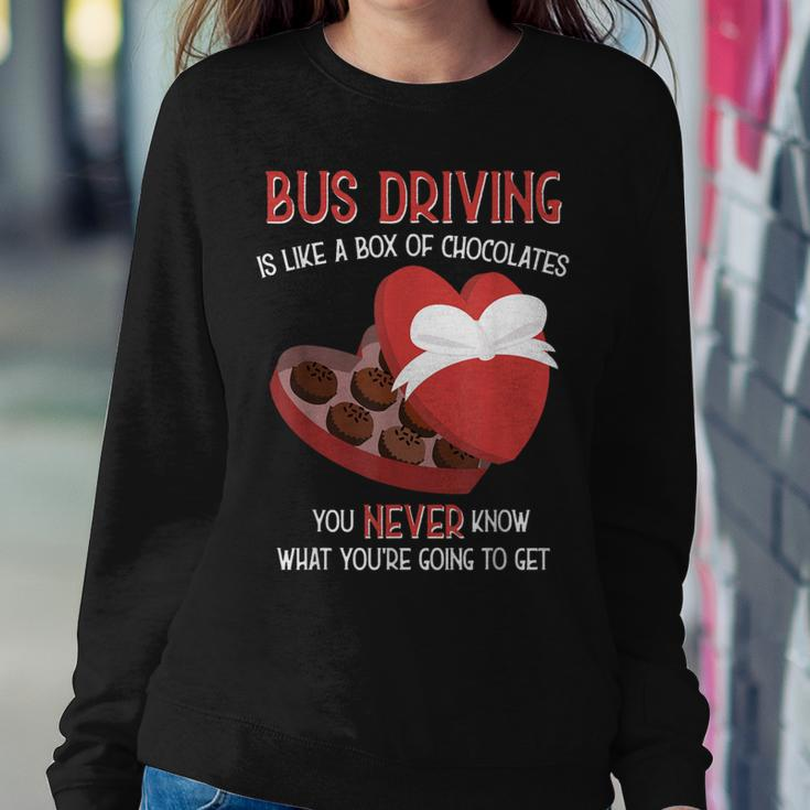 Bus Driver School TeacherValentine S Day Women Sweatshirt Unique Gifts