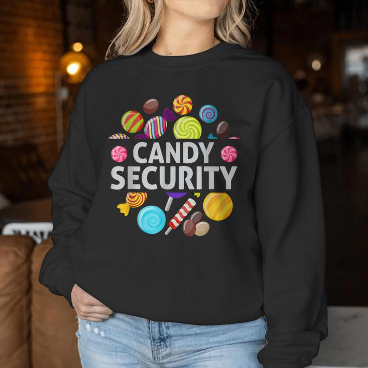 Candy Costumes Candy Sec-Urity Kid Women Sweatshirt Funny Gifts
