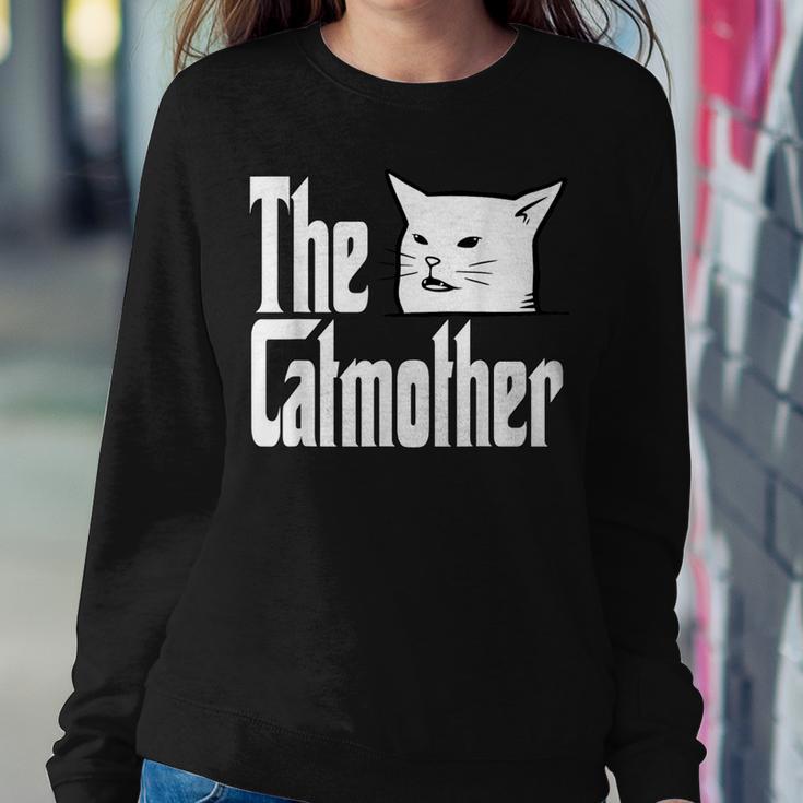 Cat Mom The Catmother Crazy Cat Mother Kitty Mommy Women Sweatshirt Unique Gifts