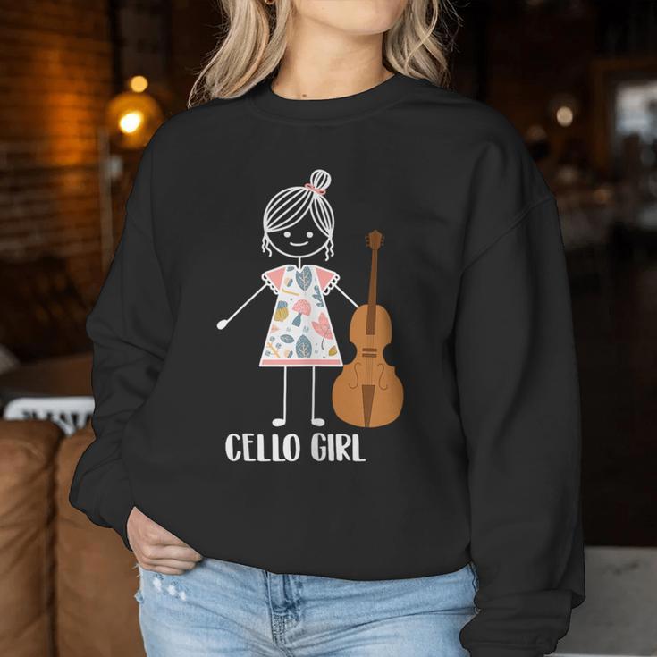 Cello Girls' Cello Playerioloncello Cellist Cello Sweatshirt Frauen Lustige Geschenke