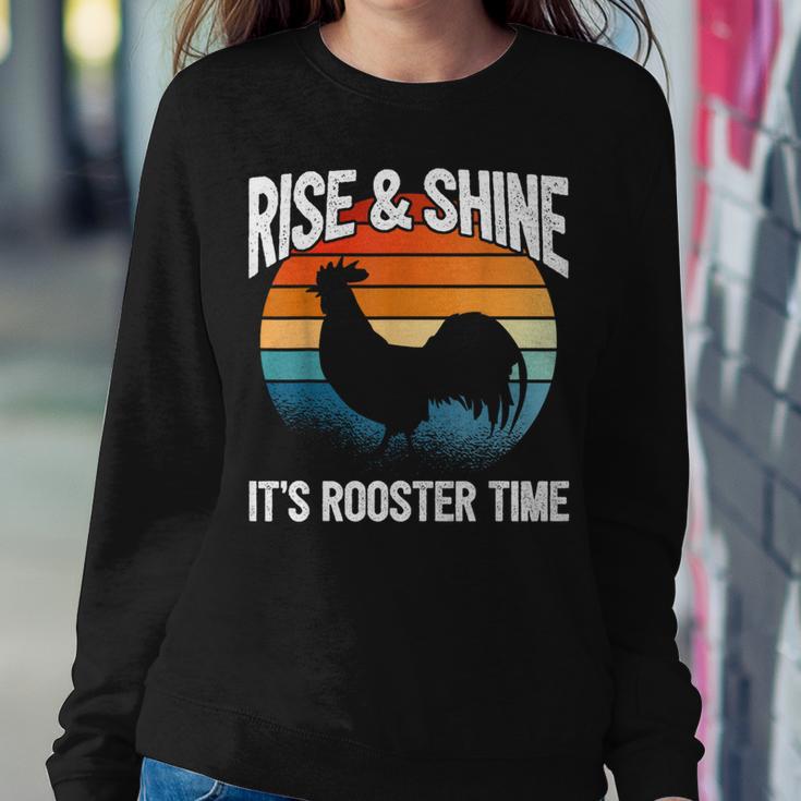 Chicken Farmer & Chicken Lover Rooster Women Sweatshirt Unique Gifts