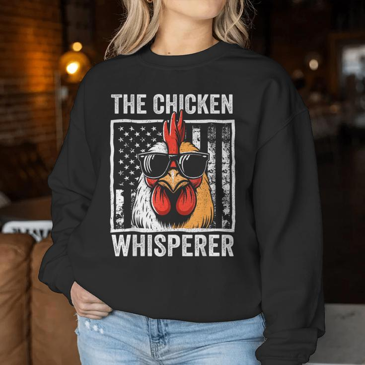 The Chicken Whisperer Farmer Animal Farm For Women Women Sweatshirt Funny Gifts