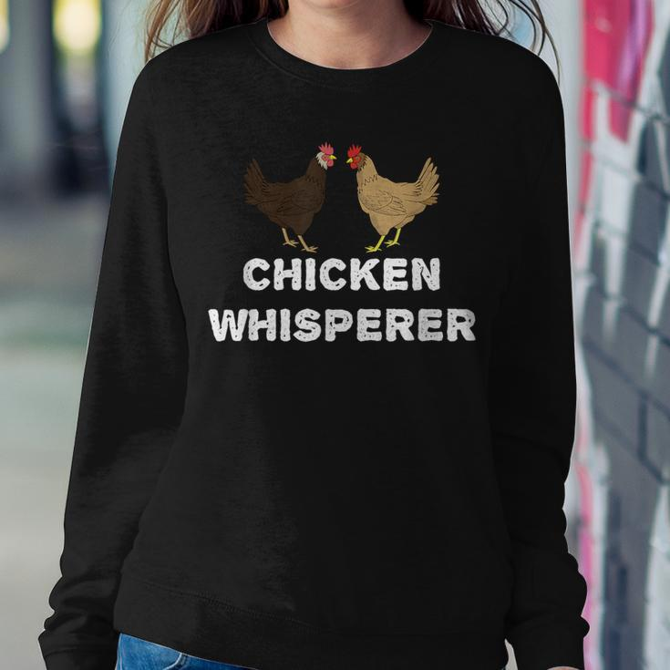 Chicken Whisperer Pet Chicken Country Women Sweatshirt Unique Gifts