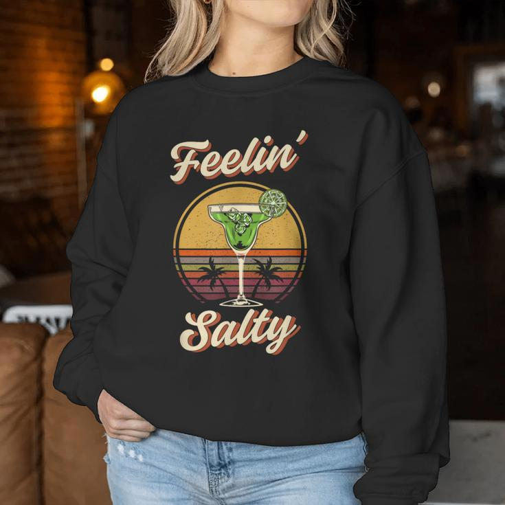 Cinco De Mayo Feeling Salty Margarita Women Sweatshirt Funny Gifts