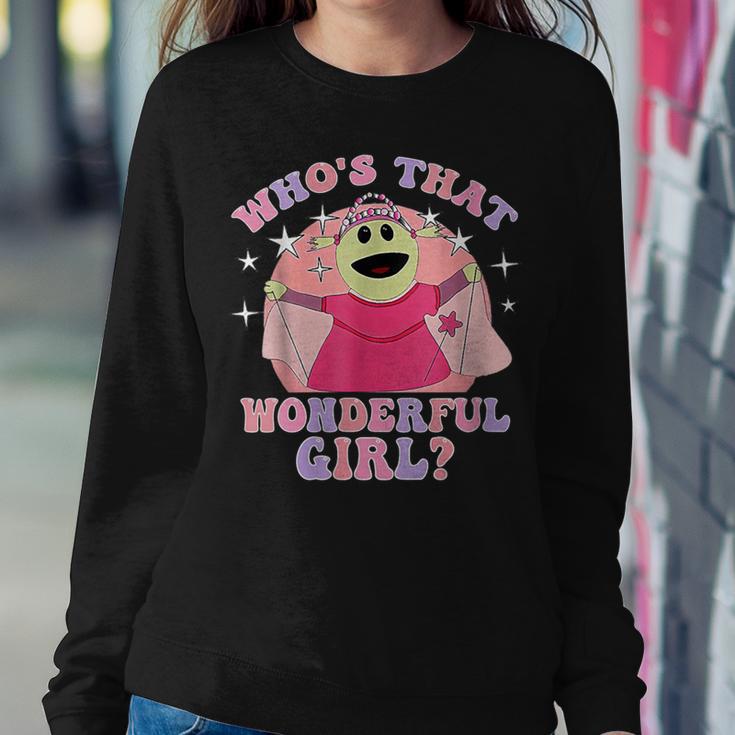 Cute Nanalan Wonderful Girl Who's That Wonderful Girl Women Sweatshirt Unique Gifts