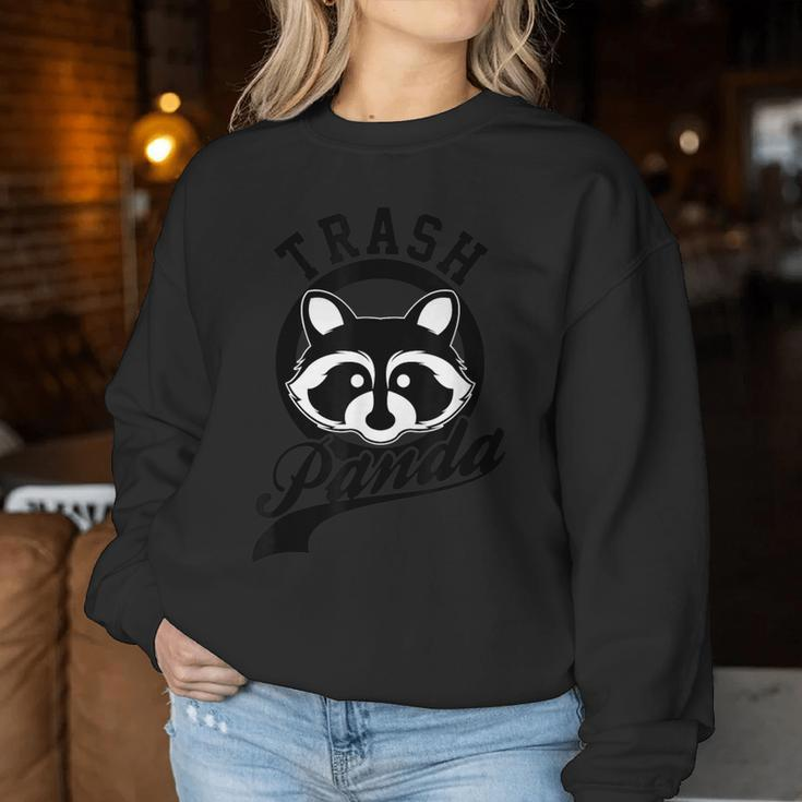 Cute Trash Panda Raccoon Save The Trash Panda Meme Women Sweatshirt Unique Gifts