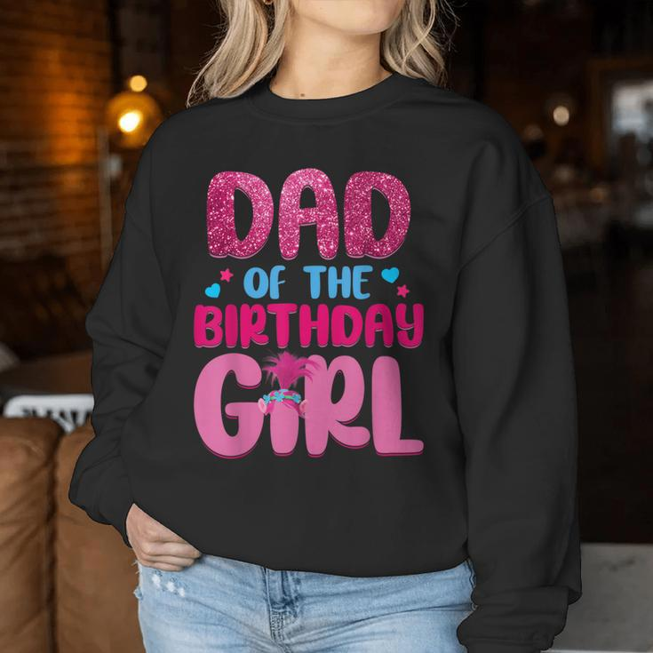Dad And Mom Birthday Girl Family Matching Women Sweatshirt Personalized Gifts