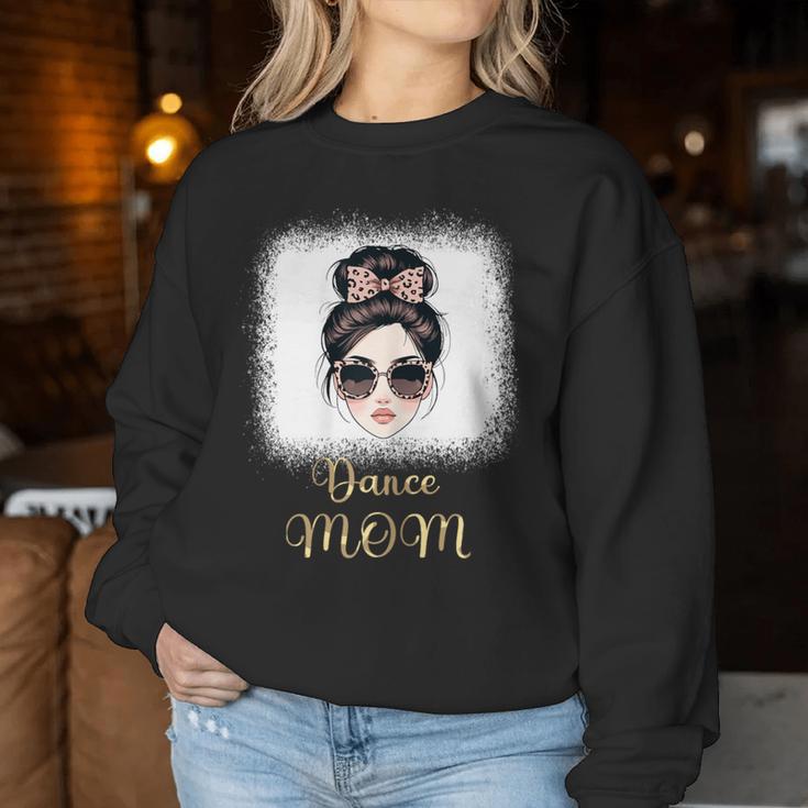 Dancing Mom Life Vibes Leopard Love & Dance Passion Women Sweatshirt Unique Gifts