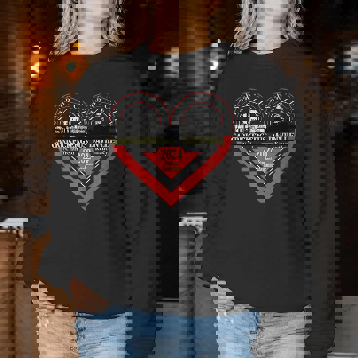 Danville Carrickfergus Sister Cities 2024 Women Sweatshirt Personalized Gifts Danville Carrickfergus Sister Cities 2024 Women Sweatshirt Personalized Gifts