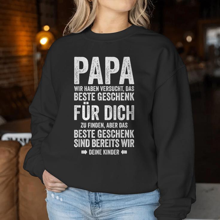 Das Beste Geschenk Sind Wir -Atertag Son Daughter Dad Sweatshirt Frauen Lustige Geschenke