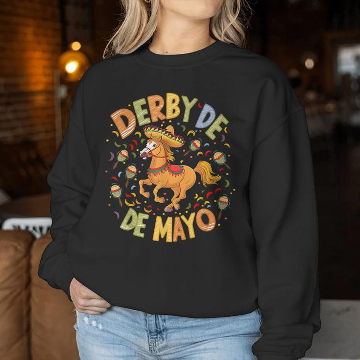 Derby De Mayo Derby Party Horse Racing Women Sweatshirt Unique Gifts