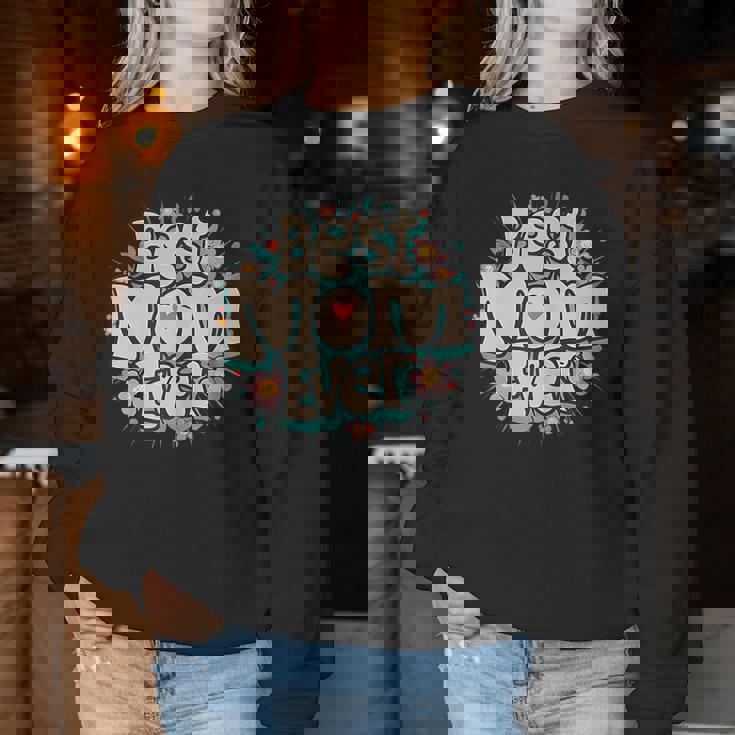 Día De La Madre Best Mom Ever Sudadera Mujer Regalos divertidos