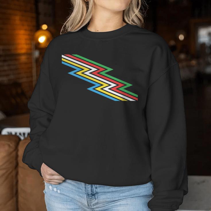 Disability Pride Flag July Disabled Pride Month Awareness Women Sweatshirt Unique Gifts