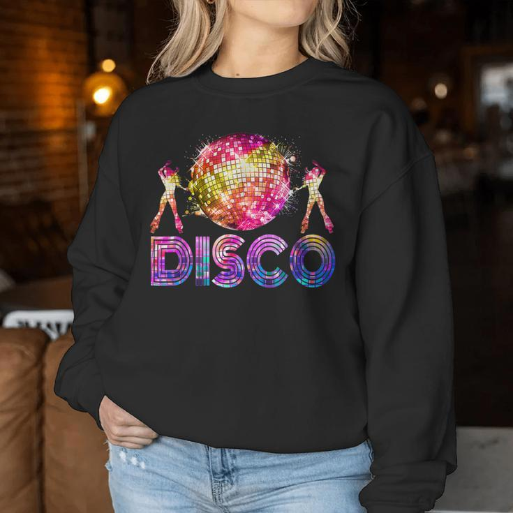 Disco 70S Vintage Retro Theme Dancing Queen 70'S Women Women Sweatshirt Funny Gifts