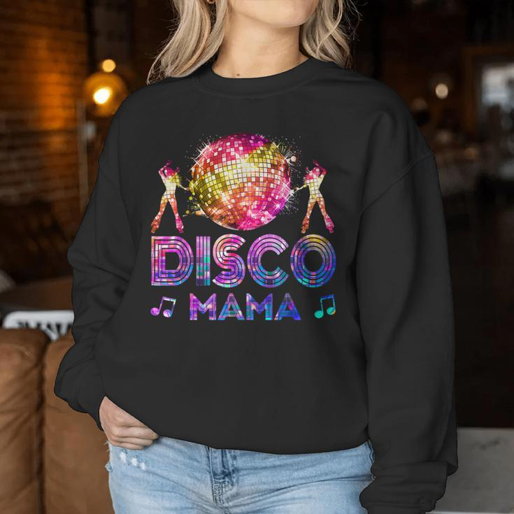 Disco Mama 70'S Themed Disco Queen Vintage Seventies Costume Women Sweatshirt Unique Gifts
