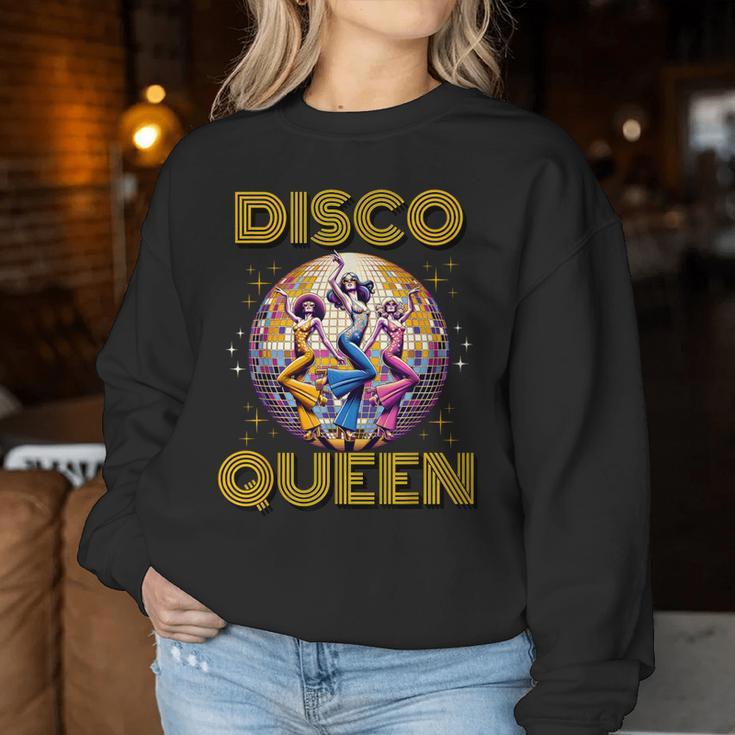 Disco Queen 70S 80S Retro Vintage Costume Disco Women Sweatshirt Unique Gifts