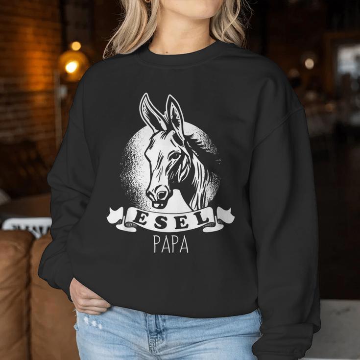 Donkey Papa I Mule I Muli I Donkey Sweatshirt Frauen Lustige Geschenke