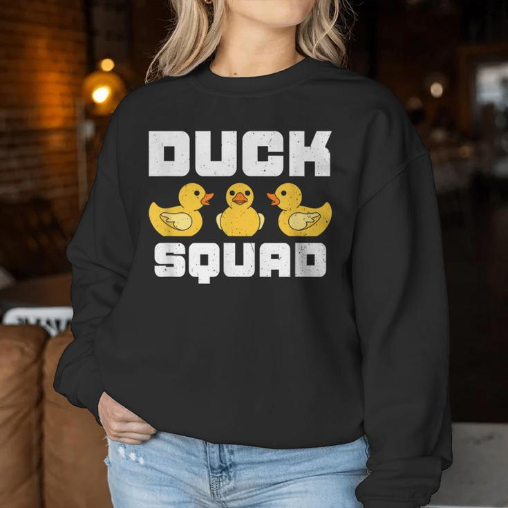 Duck Squad Animal Duck Lover Women Sweatshirt Unique Gifts