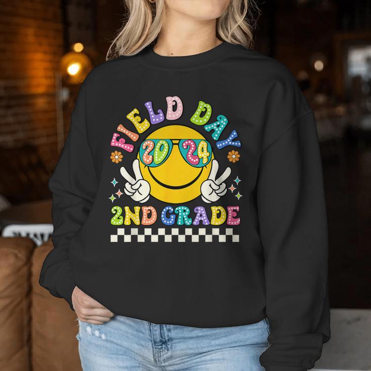 Field Day 2024 2Nd Second Grade Field Trip Teacher Student Women Sweatshirt Unique Gifts