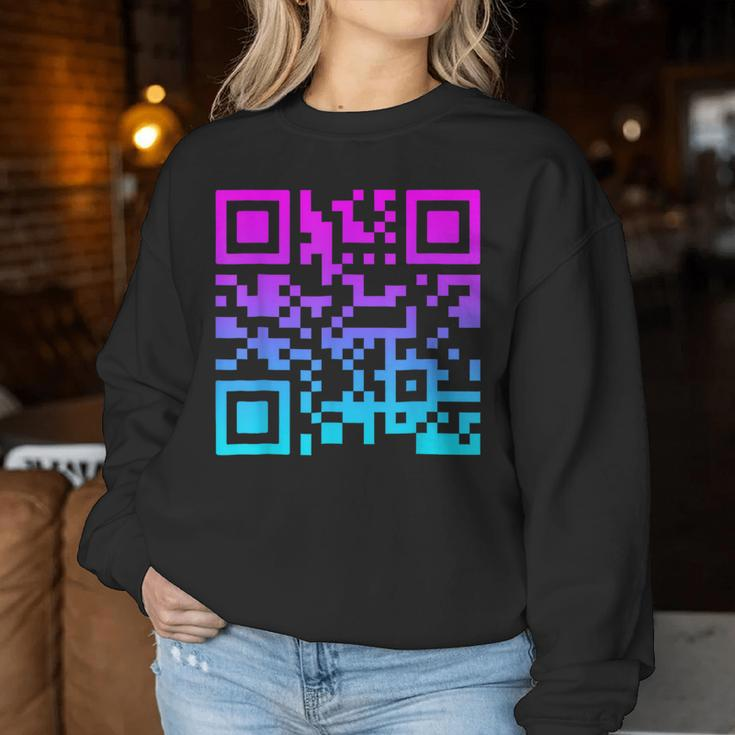 Fuc K You Q R Code Outfit Matching Women Women Sweatshirt Unique Gifts