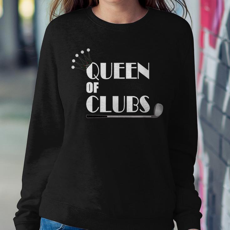 Golf For Women Queen Of Clubs Golf Women Sweatshirt Unique Gifts