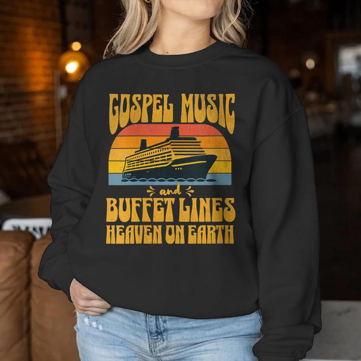 Gospel Music Cruise Christian Cruiser Vacation Apparel Women Sweatshirt Unique Gifts