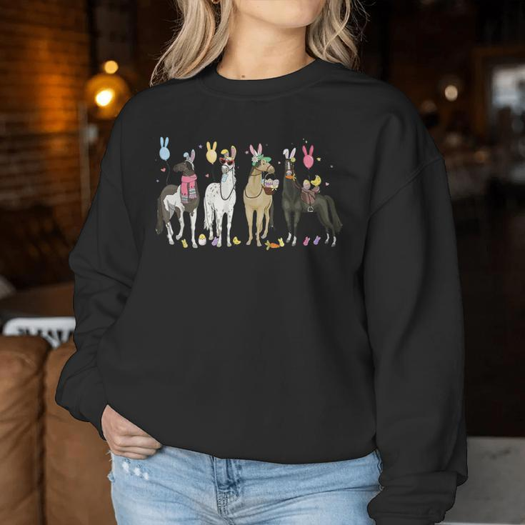 Horse Farm Animal Lover Women Sweatshirt Funny Gifts