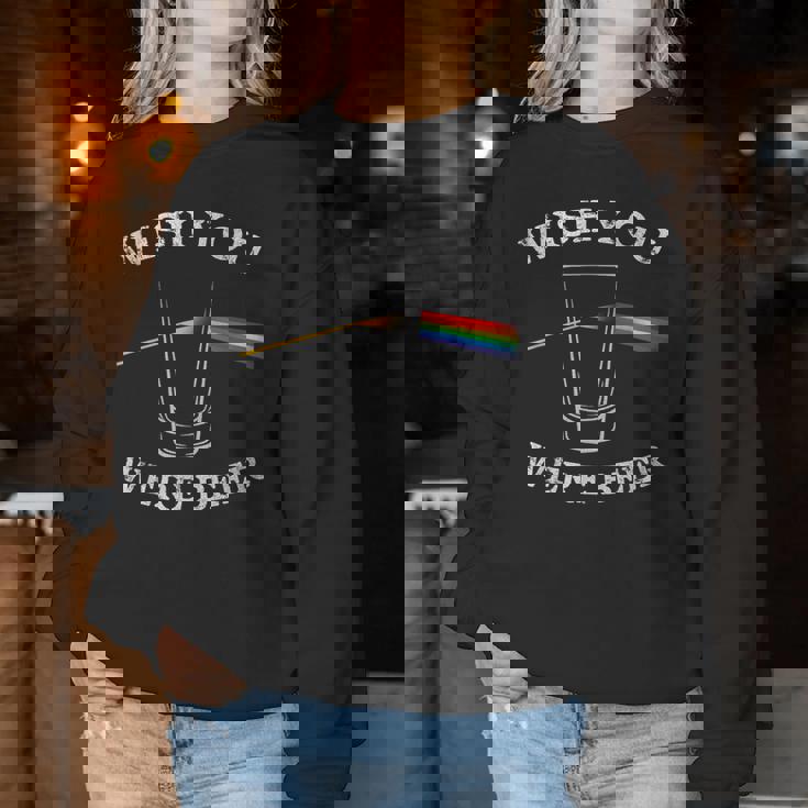 Wish You Were Beer Beer Drinker Sudadera Mujer Regalos divertidos