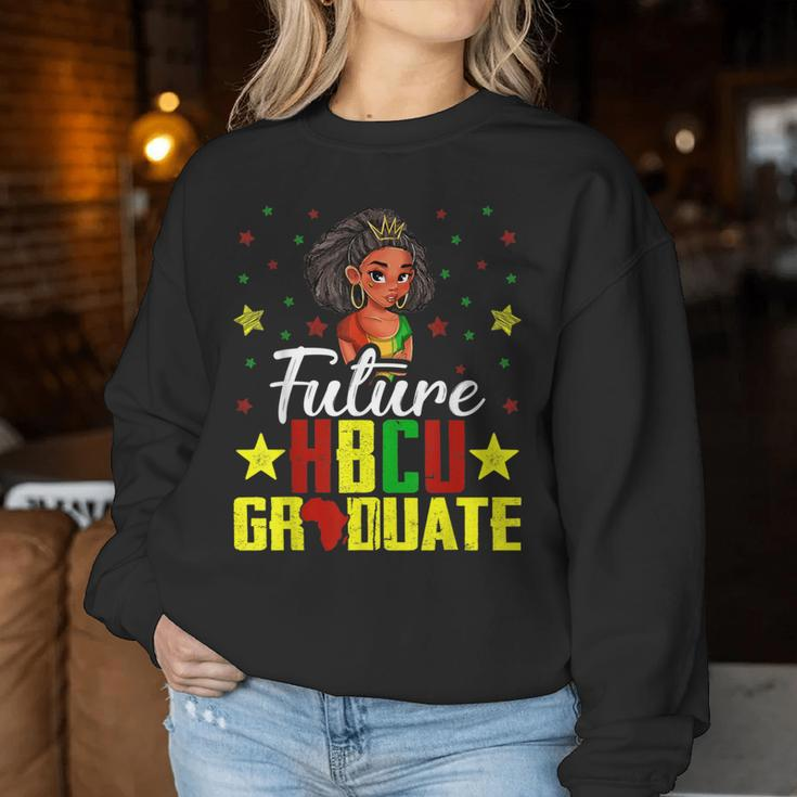 Future Hbcu Grad History Black College Girl Youth Melanin Women Sweatshirt Funny Gifts