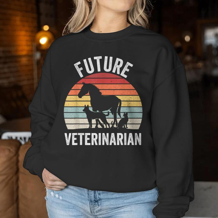 Future Veterinarian Boy Girl Veterinary Vet Costume Women Sweatshirt Unique Gifts