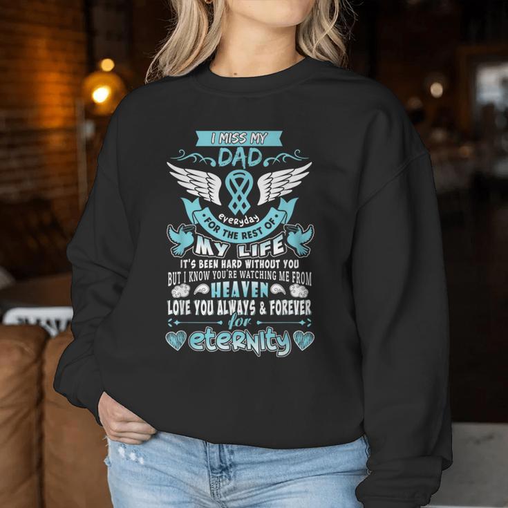 Gedenktag „Papa Ist Mein Schutzengel Fehlt“ Für Männer Und Frauen Sweatshirt Frauen Lustige Geschenke