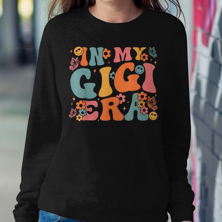 In My Gigi Era Baby Announcement For Grandma Mother's Day Women Sweatshirt Funny Gifts
