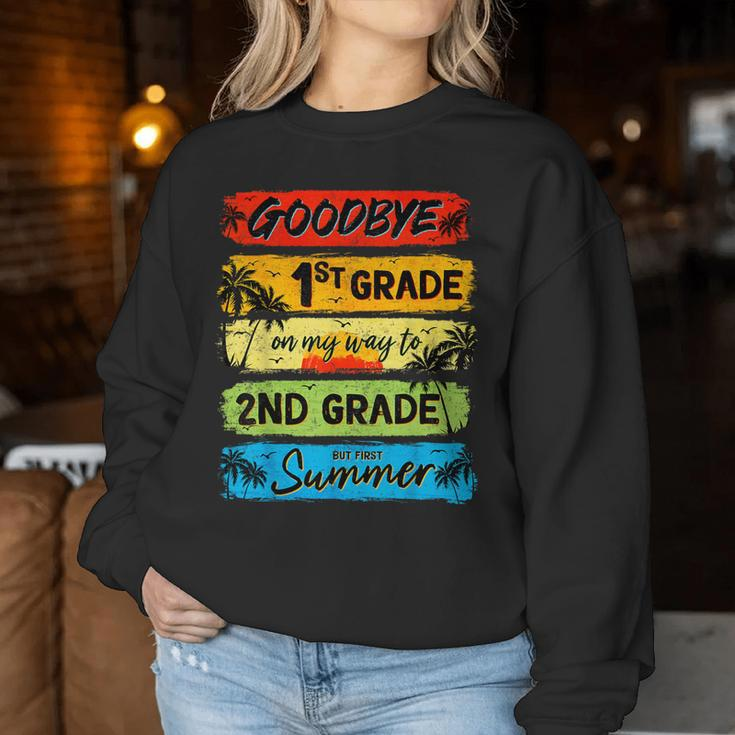 Goodbye 1St Grade Summer Graduation Teacher Kid Women Sweatshirt Unique Gifts