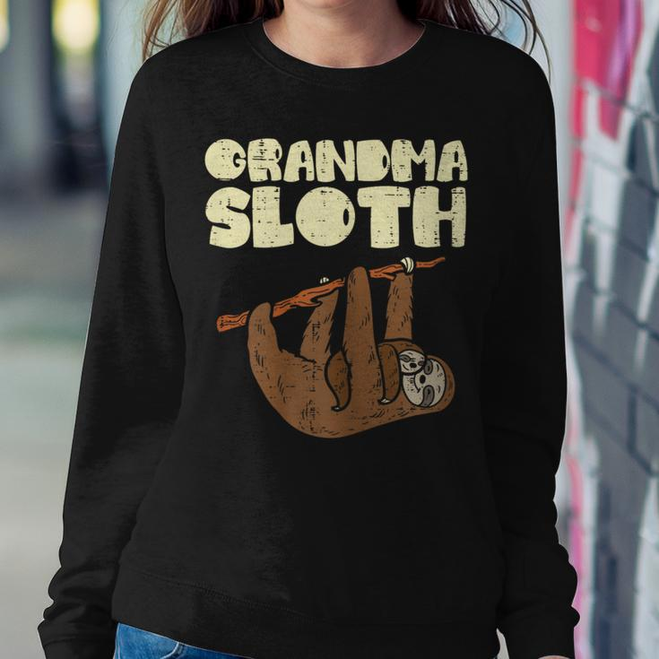 Grandma Sloth Nana Mimi Grandmother Women Women Sweatshirt Unique Gifts