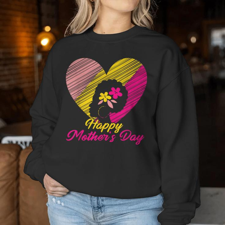 Happy Mother's Day 2024 For Mom Grandma Love Women Sweatshirt Funny Gifts