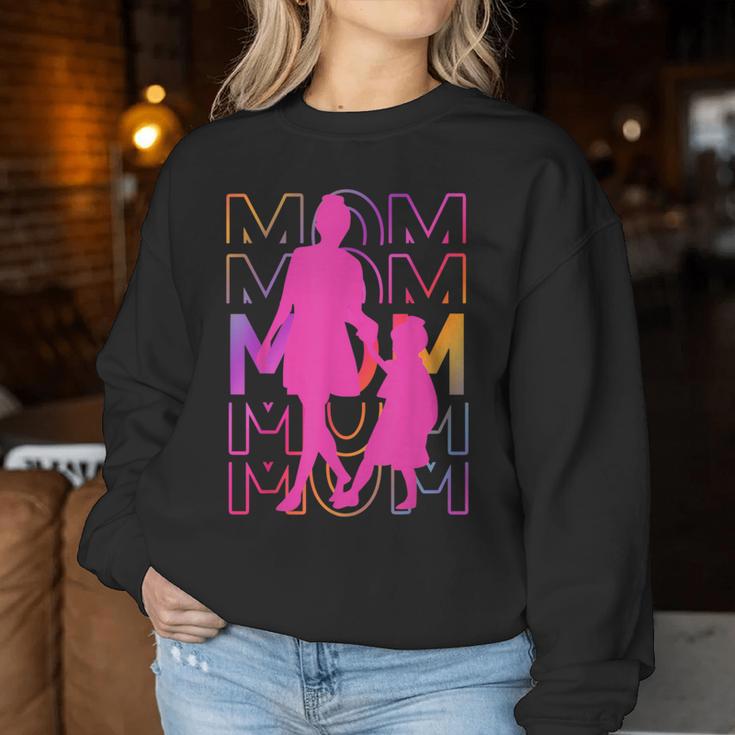 Happy Mother's Day Rainbow Mama Für Frauen Mama Oma Geschenke Sweatshirt Frauen Lustige Geschenke