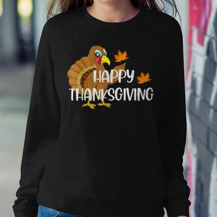 Happy Thanksgiving Day Turkey Thankful Boys Girls Women Sweatshirt Unique Gifts